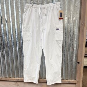 Cherokee Men’s White Scrub Pants